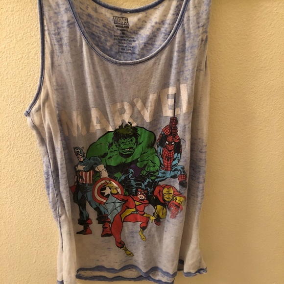 Marvel Tops - ❄️Marvel Wash-Style Tank Top